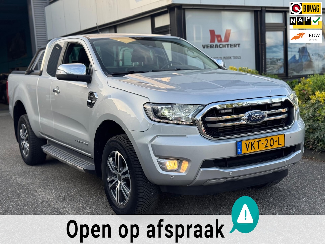 Ford Ranger - 2.0 EcoBlue Limited Super Cab 2021 AUT NAP BTW! - AutoWereld.nl