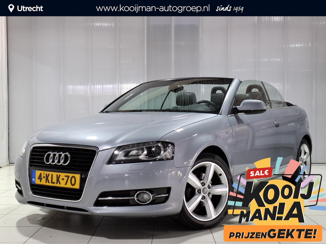 Audi A3 Cabriolet - 1.2 TFSI Advance Sport | Leer | 17'' lm Velgen | Parkeersensoren achter | Netjes onderhoud - AutoWereld.nl