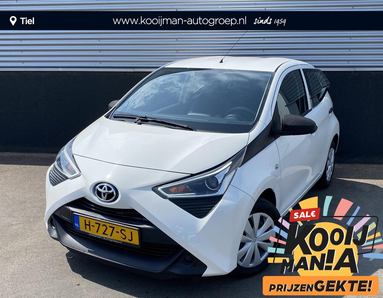 Toyota Aygo - 1.0 VVT-i x-fun | Airconditioning | Uitstelbare zijruiten achter | Bluetooth telefoonvoorb - AutoWereld.nl