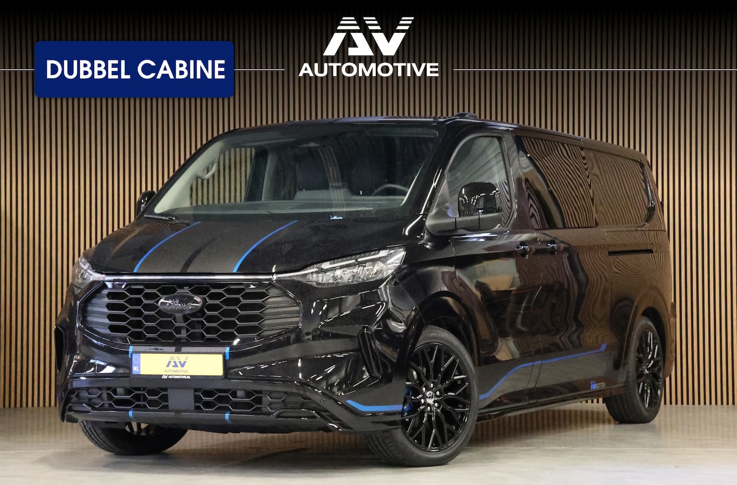 Ford Transit Custom - 320 2.0 TDCI L2H1 Sport 170 PK DC | L+R Schuifdeur | Dubbel Cabine | B&O | ACC | Blind Spo - AutoWereld.nl
