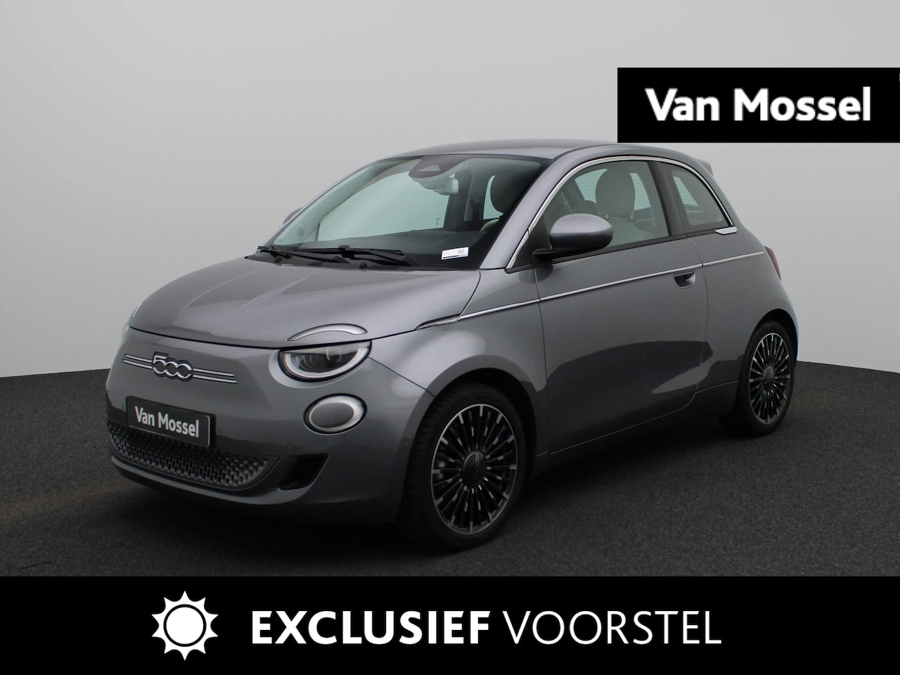 Fiat 500e - La Prima 42 kWh | Leder interieur | Navigatie | Climate Control | Parkeersensoren | LM vel - AutoWereld.nl