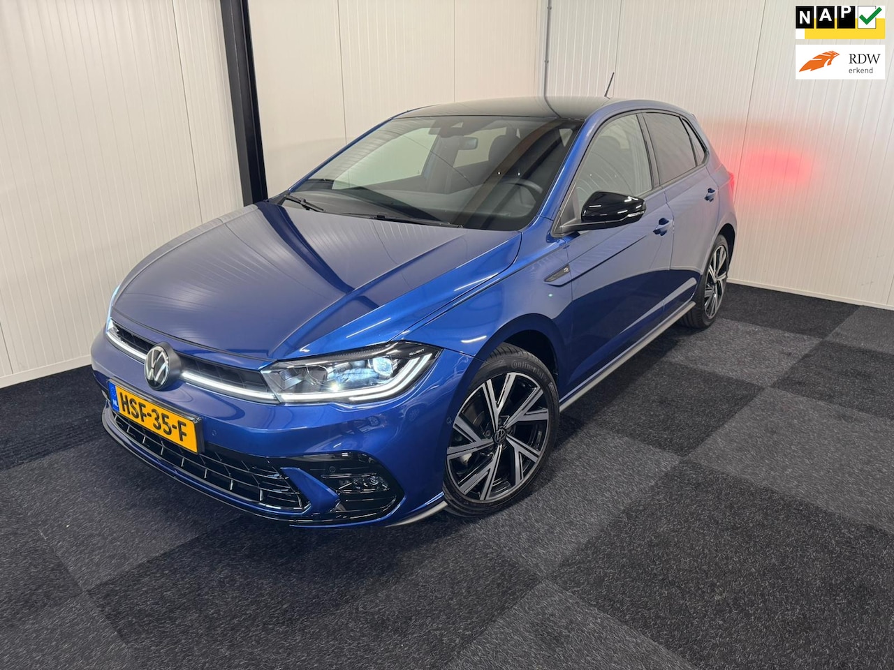 Volkswagen Polo - 1.0 TSI R-Line 2024 110PK NIEUWSTAAT/DSG/MATRIX/CLIMA/DODEHOEK/CAMERA/BEATS/ACC/FRONT/GARA - AutoWereld.nl