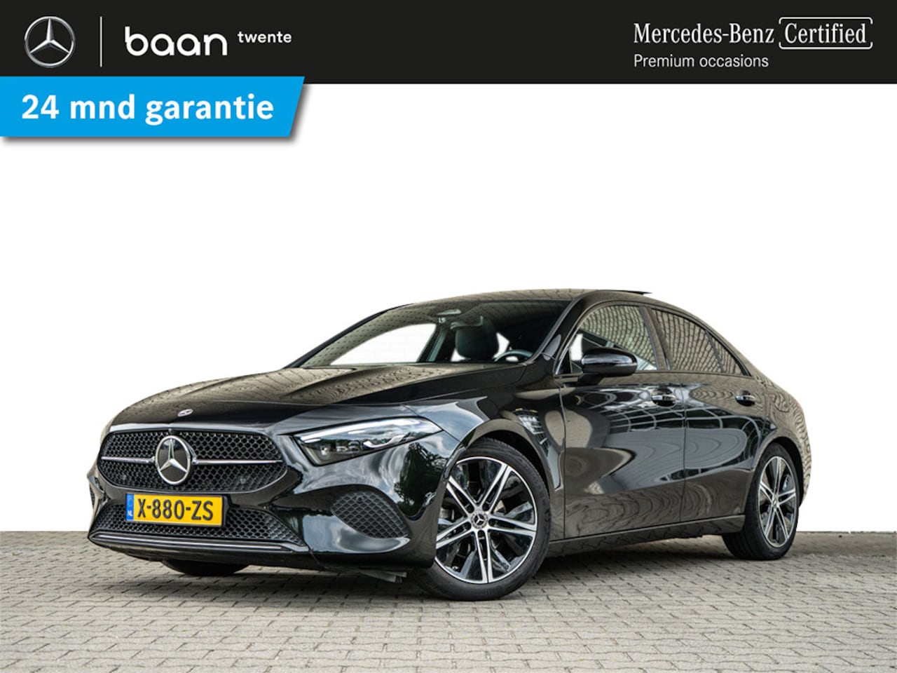 Mercedes-Benz A-klasse - A 180 Limousine Luxury Line | Achteruitrijcamera | Spoorassistent | Panoramadak | DAB+ | S - AutoWereld.nl