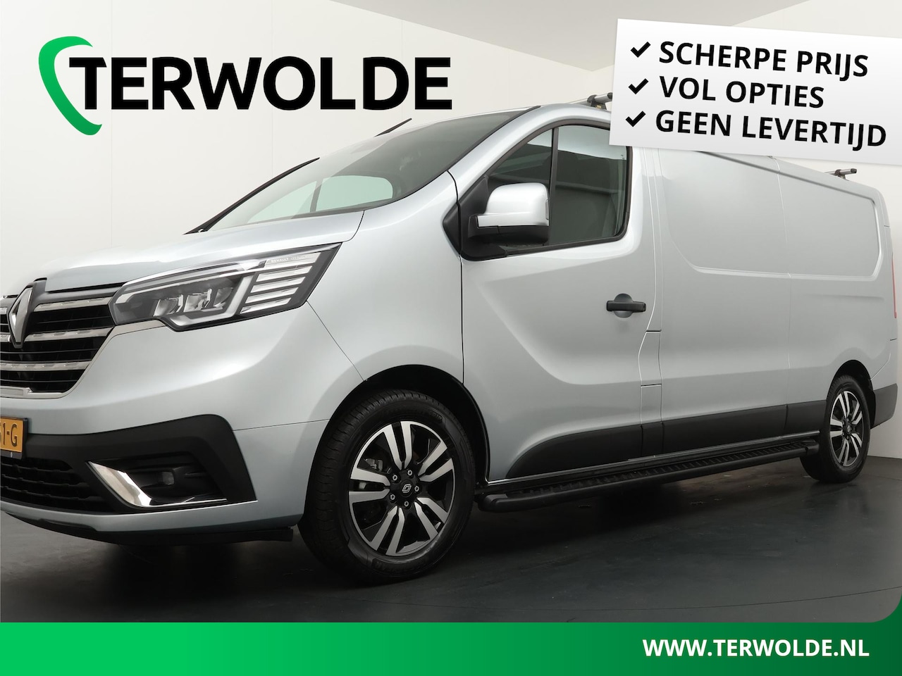 Renault Trafic - 2.0 dCi 130 T30 L2H1 Work Edition Camera, Trekhaak, L.M. velgen, inrichting, Navigatie, - AutoWereld.nl