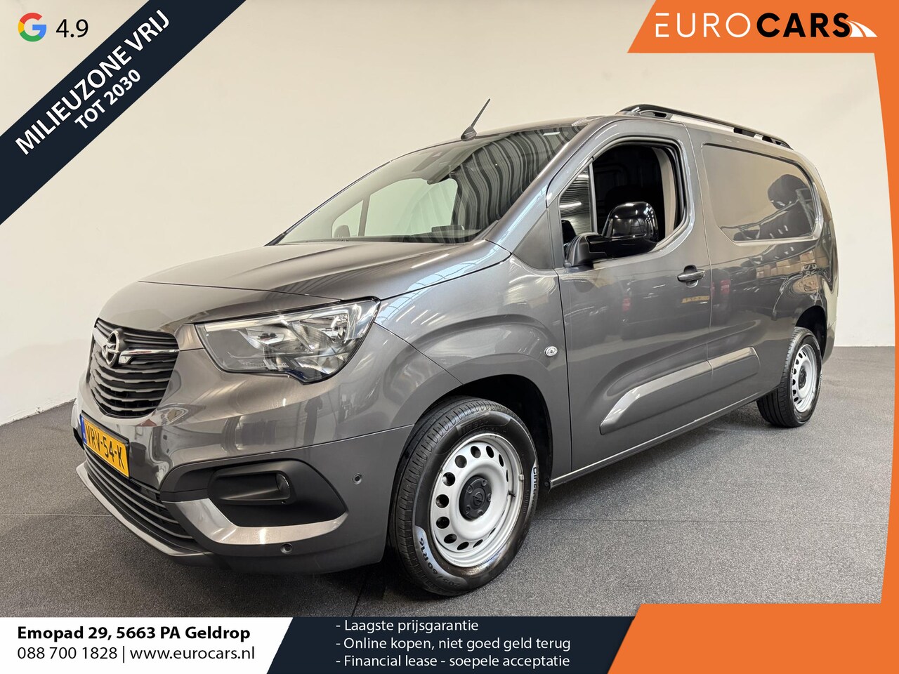Opel Combo - 1.5D L2H1 Edition Automaat Airco Bluetooth Cruise Control Navigatie Trekhaak - AutoWereld.nl