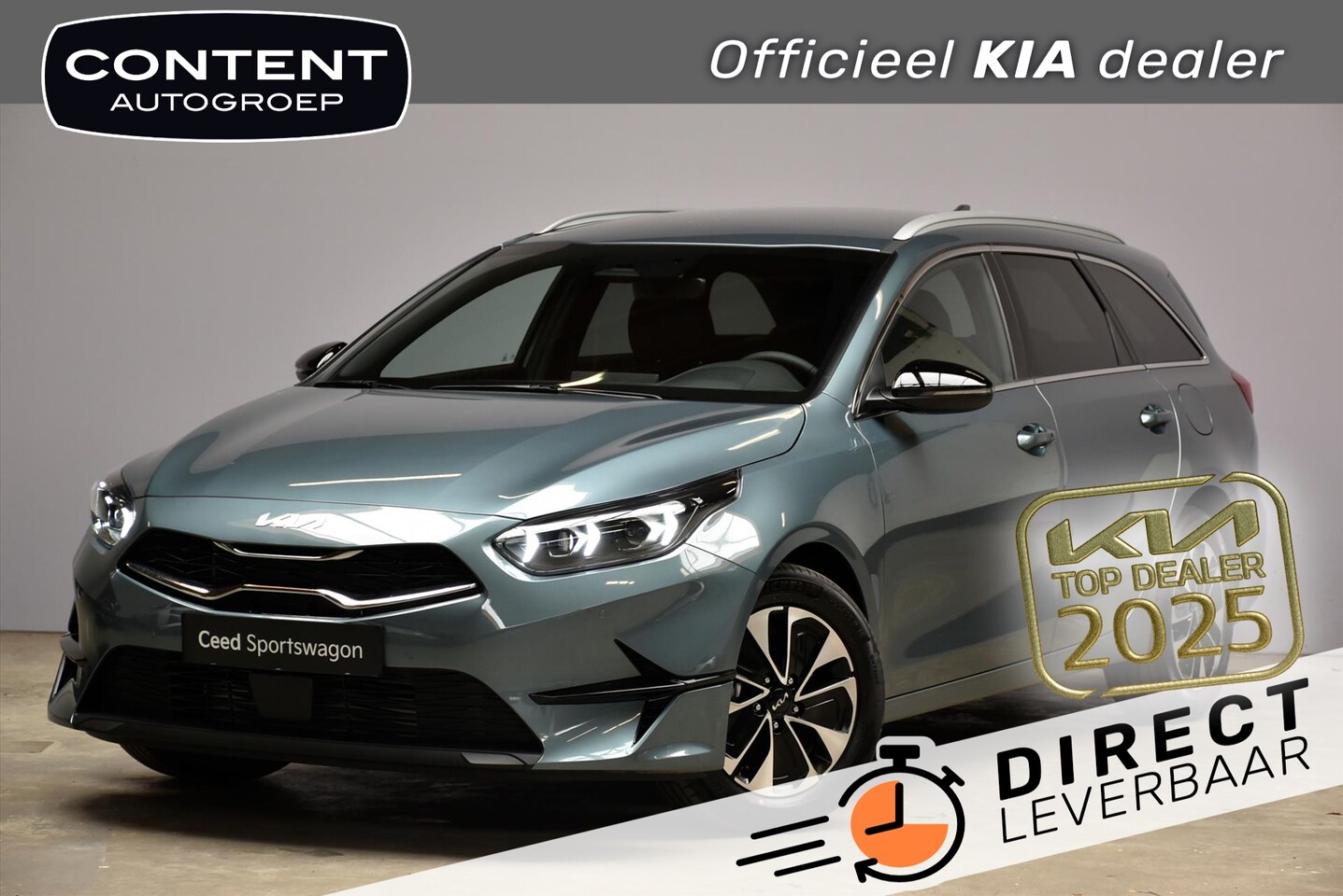 Kia Cee'd Sportswagon - Ceed SW 1.0 T-GDi DCT7 Design Edition DIRECT LEVERBAAR - AutoWereld.nl