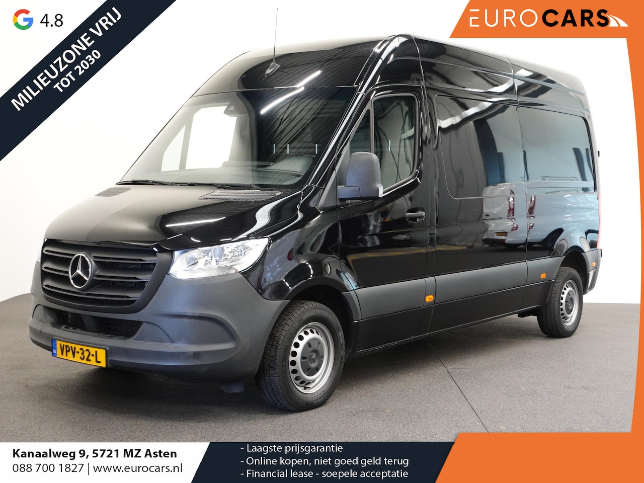 Mercedes-Benz Sprinter - L2H2 Automaat Airco Navi Camera Trekhaak Cruisecontrol 3Zits Carplay - AutoWereld.nl