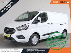 Ford Transit Custom - 130pk L2H1 Trend 2x Schuifdeur Airco Cruise Control Achterklep Radio Bluetooth Euro6