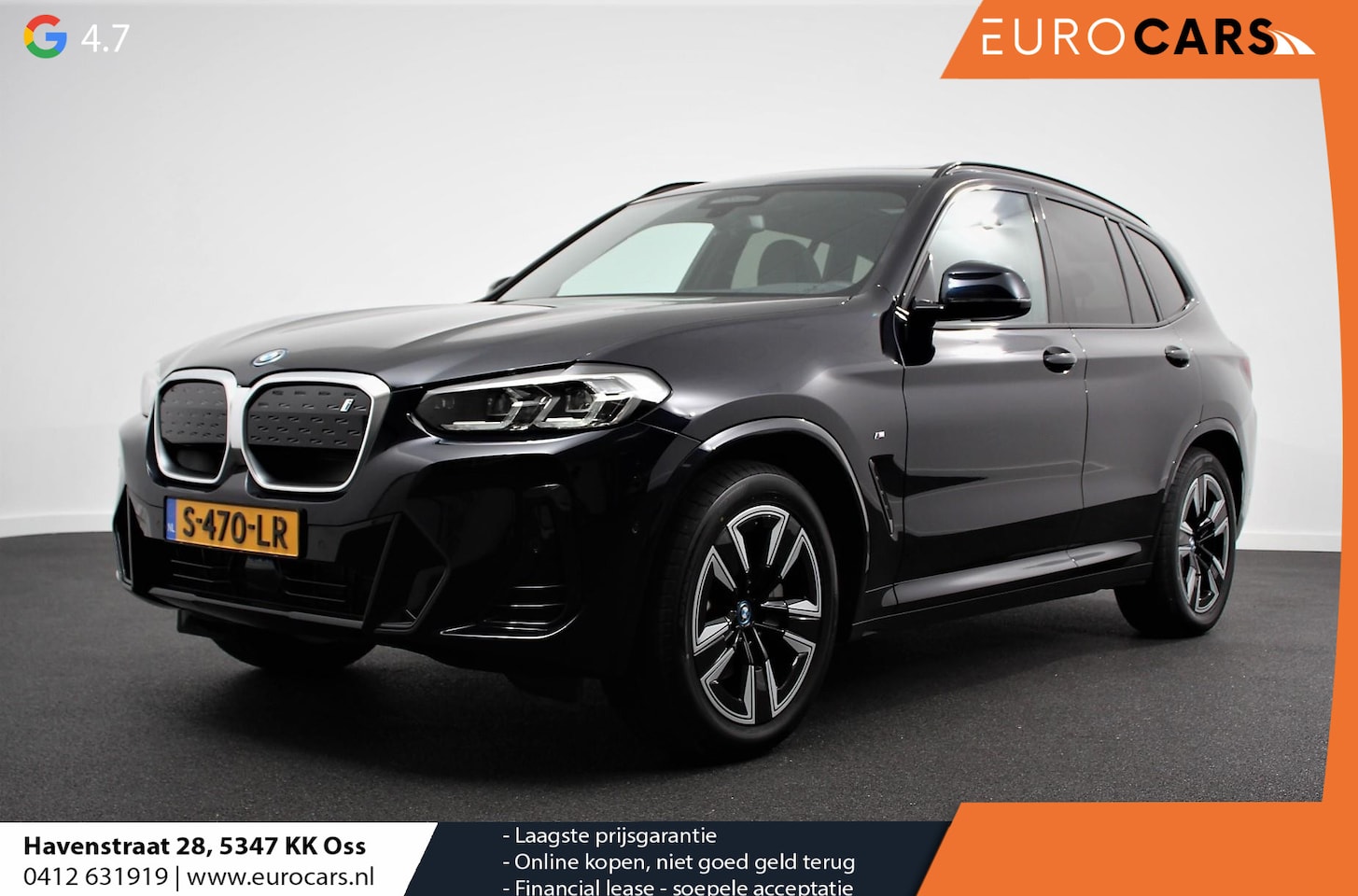 BMW iX3 - Executive 74 kWh M-sport Leder Panoramisch schuif-kanteldak Navigatie Led Camera 360 Elect - AutoWereld.nl