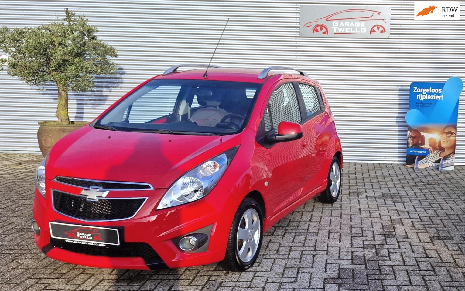 Chevrolet Spark - 1.2 16V LT airco ,lm velgen Abs, elektrische ramen - AutoWereld.nl