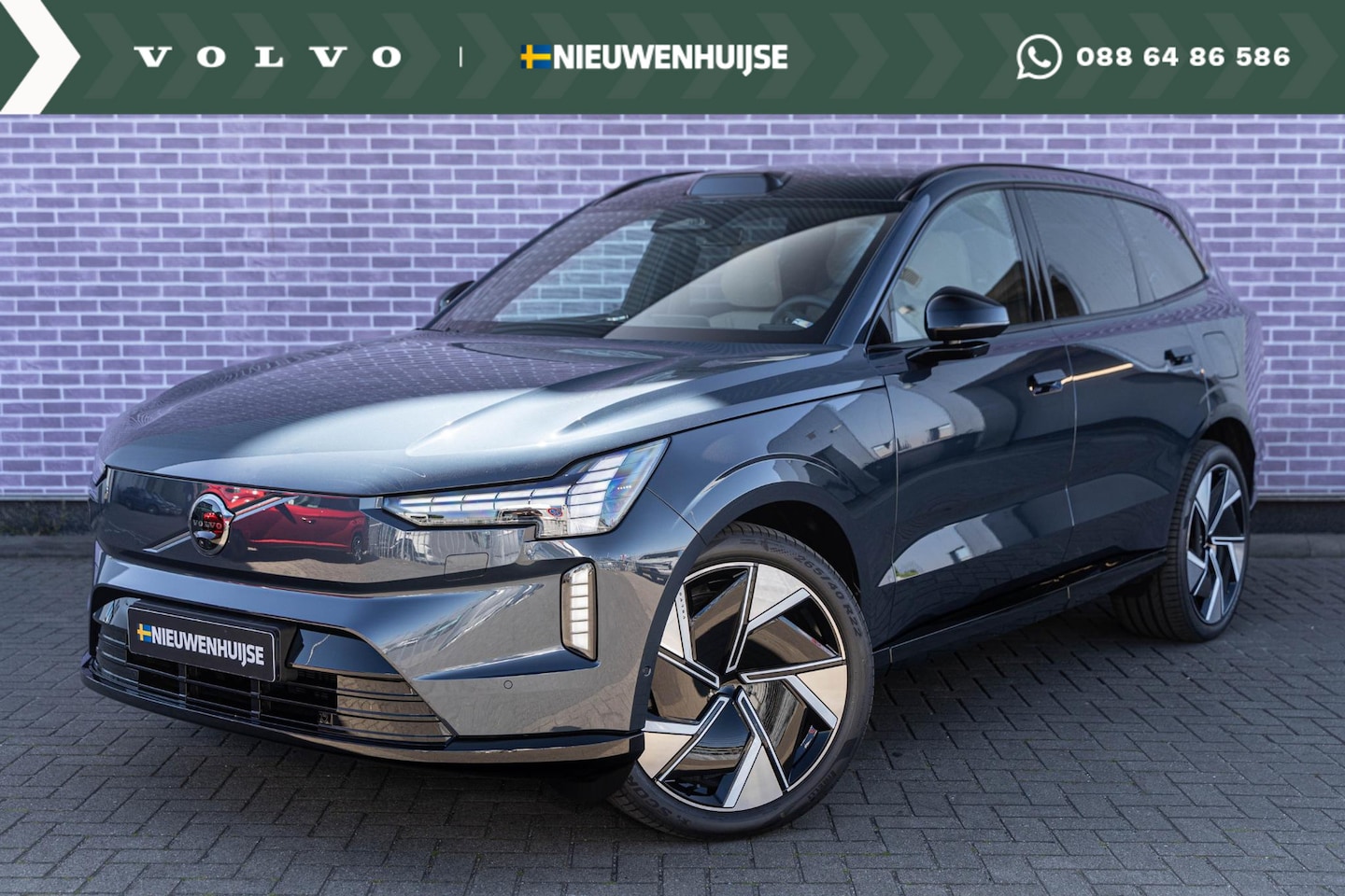 Volvo EX90 - Twin Motor Performance Ultra | 7-Zits | Google | Longe Range | AWD | 517 PK | Bowers & Wil - AutoWereld.nl