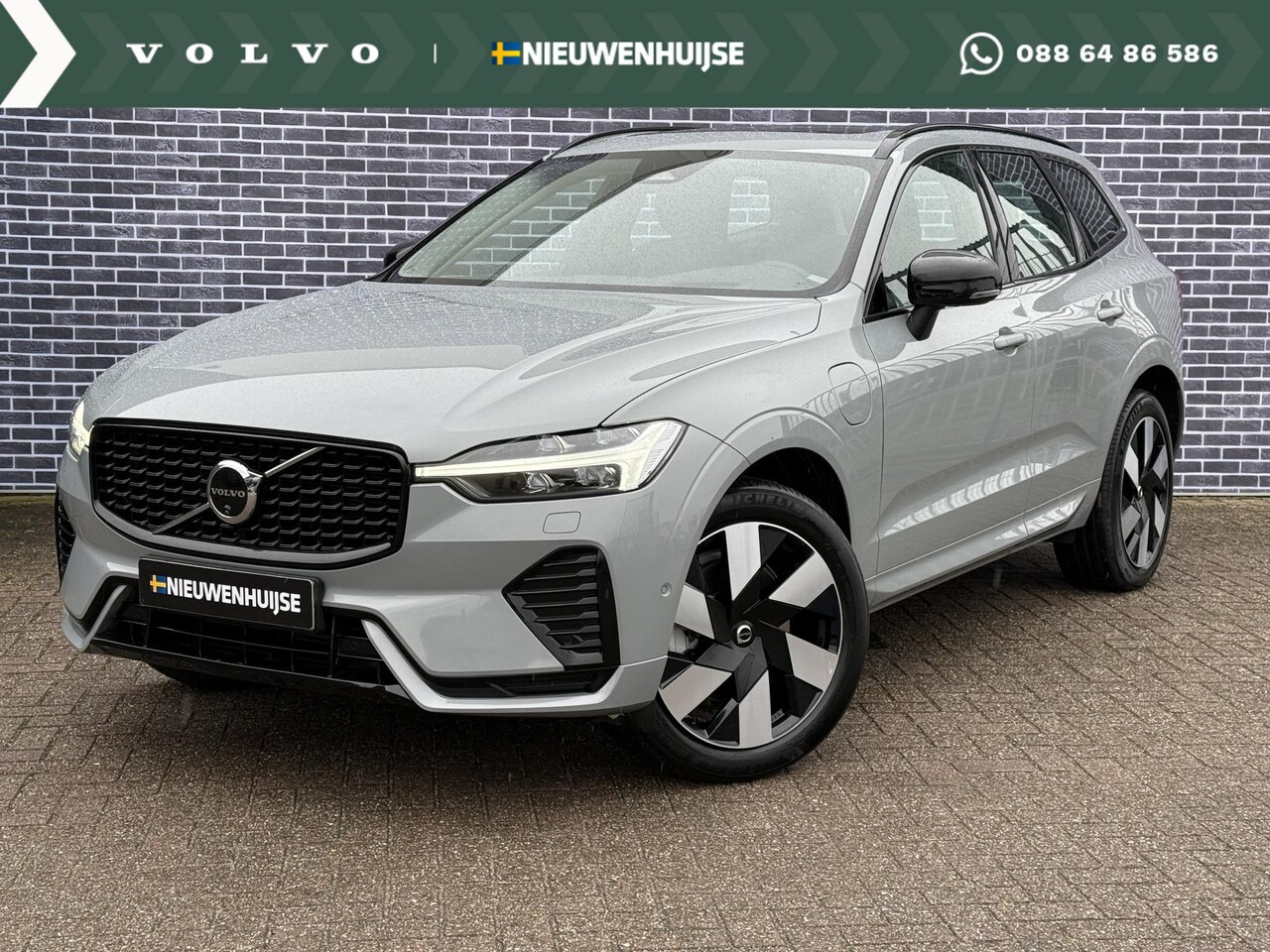Volvo XC60 - 2.0 T6 Plug-in hybrid AWD Ultimate Dark | Trekhaak | Adaptive cruise control | Head-up dis - AutoWereld.nl