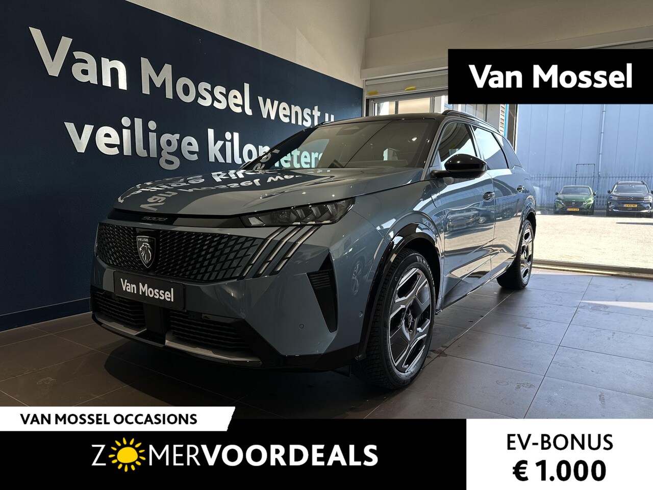 Peugeot e-5008 - GT Avantage 73 kWh | Leder Nappa bekleding | Elektrisch verstelbare stoelen | Massage func - AutoWereld.nl