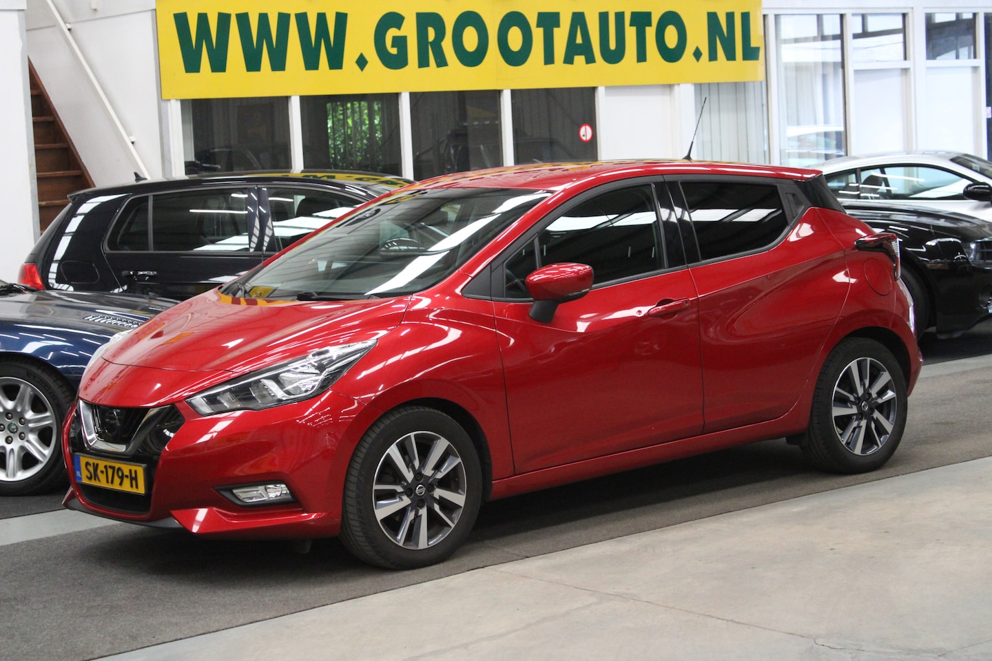 Nissan Micra - 0.9 IG-T N-Connecta Airco, Cruise Control, Isofix, Navigatie - AutoWereld.nl
