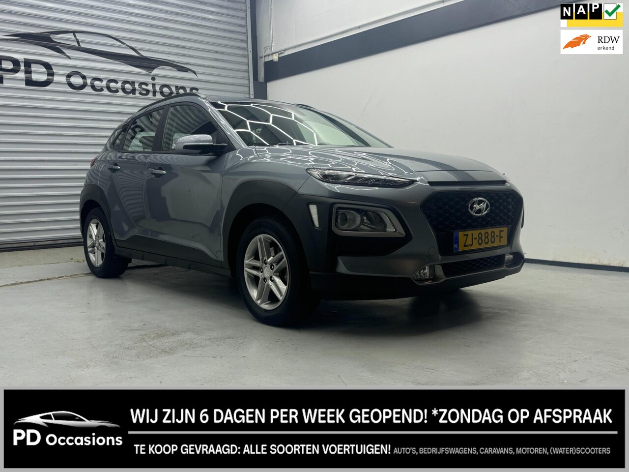 Hyundai Kona - 1.0 T-GDI Comfort 120PK Dealer Onderh. - Camera - Clima - Cruise - LM Velgen - AutoWereld.nl