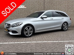 Mercedes-Benz C-klasse Estate - 350 e Lease Edition | € 8.950, - NETTO | 280PK | 1/2 Leder | Luchtvering | Burmester | Cru