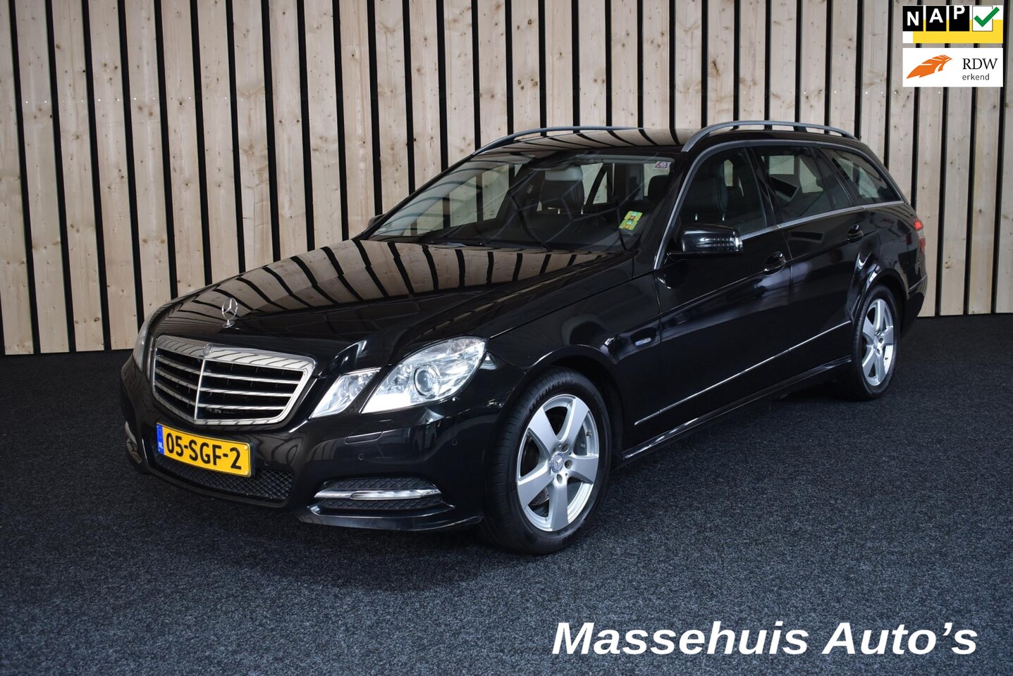 Mercedes-Benz E-klasse Estate - 200 CGI Business Class Avantgarde Leer Trekhaak Xenon Navi Cruise Clima Nwe APK - AutoWereld.nl