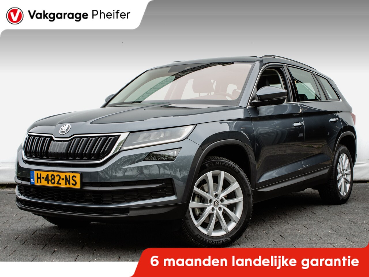 Skoda Kodiaq - 1.5 TSI 150pk Business Edition Panoramadak/ Half leer/ Stoelverwarming/ Climate control/ E - AutoWereld.nl