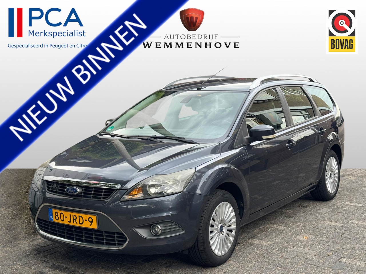 Ford Focus Wagon - 1.8 Titanium Flexi Fuel 1.8 Titanium Flexi Fuel - AutoWereld.nl