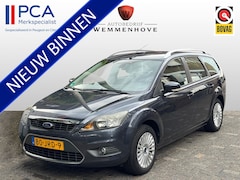 Ford Focus Wagon - 1.8 Titanium Flexi Fuel Airco/Lichtmetalen velgen/Navi/Parkeersensoren