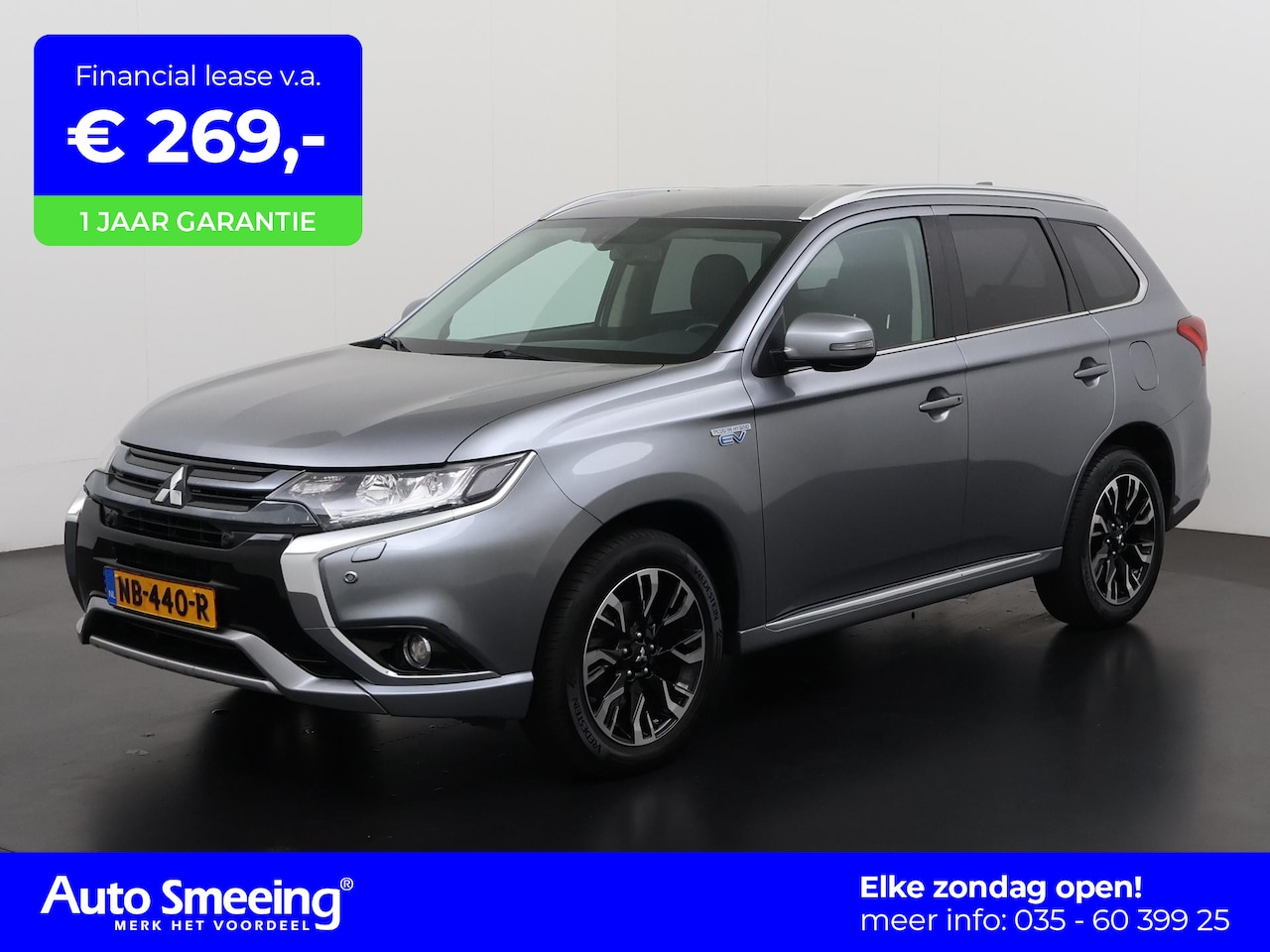 Mitsubishi Outlander - 2.0 PHEV Premium | Camera | Blind Spot | Standkachel | Zondag Open! - AutoWereld.nl