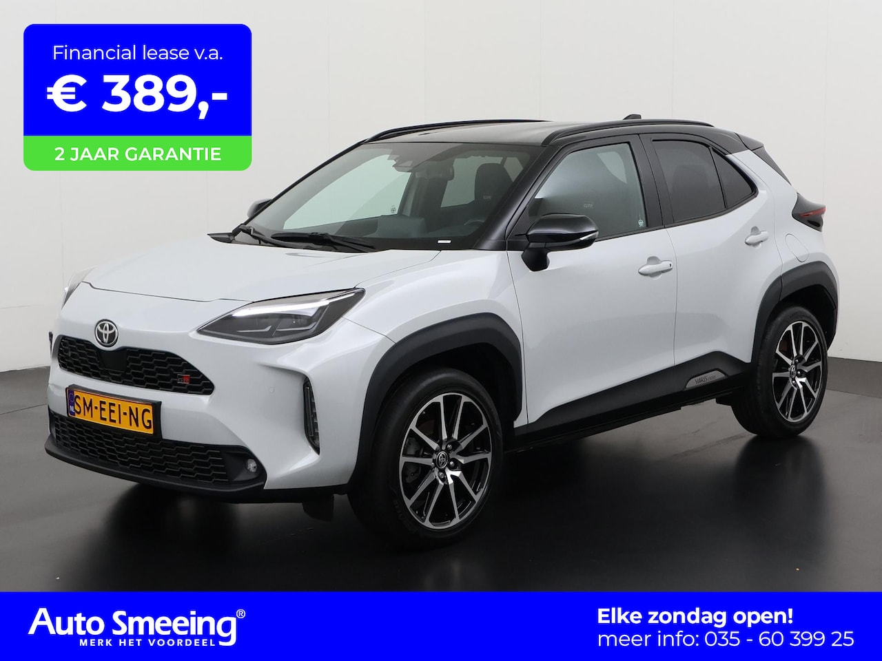 Toyota Yaris Cross - 1.5 Hybrid GR Sport Bi-Tone | Leder/Alcantara | Camera | Adapt Cruise | Zondag Open! - AutoWereld.nl