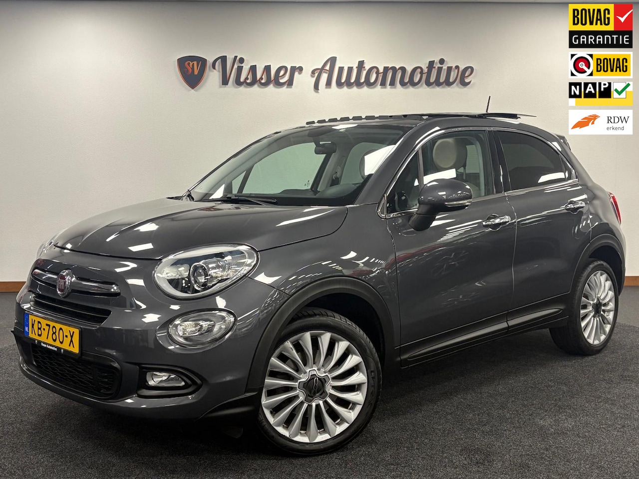 Fiat 500 X - 1.4 Turbo MultiAir Lounge*Panorama*NAP*Nationale Auto Pas*Airco*Cruise Control*Navi* - AutoWereld.nl