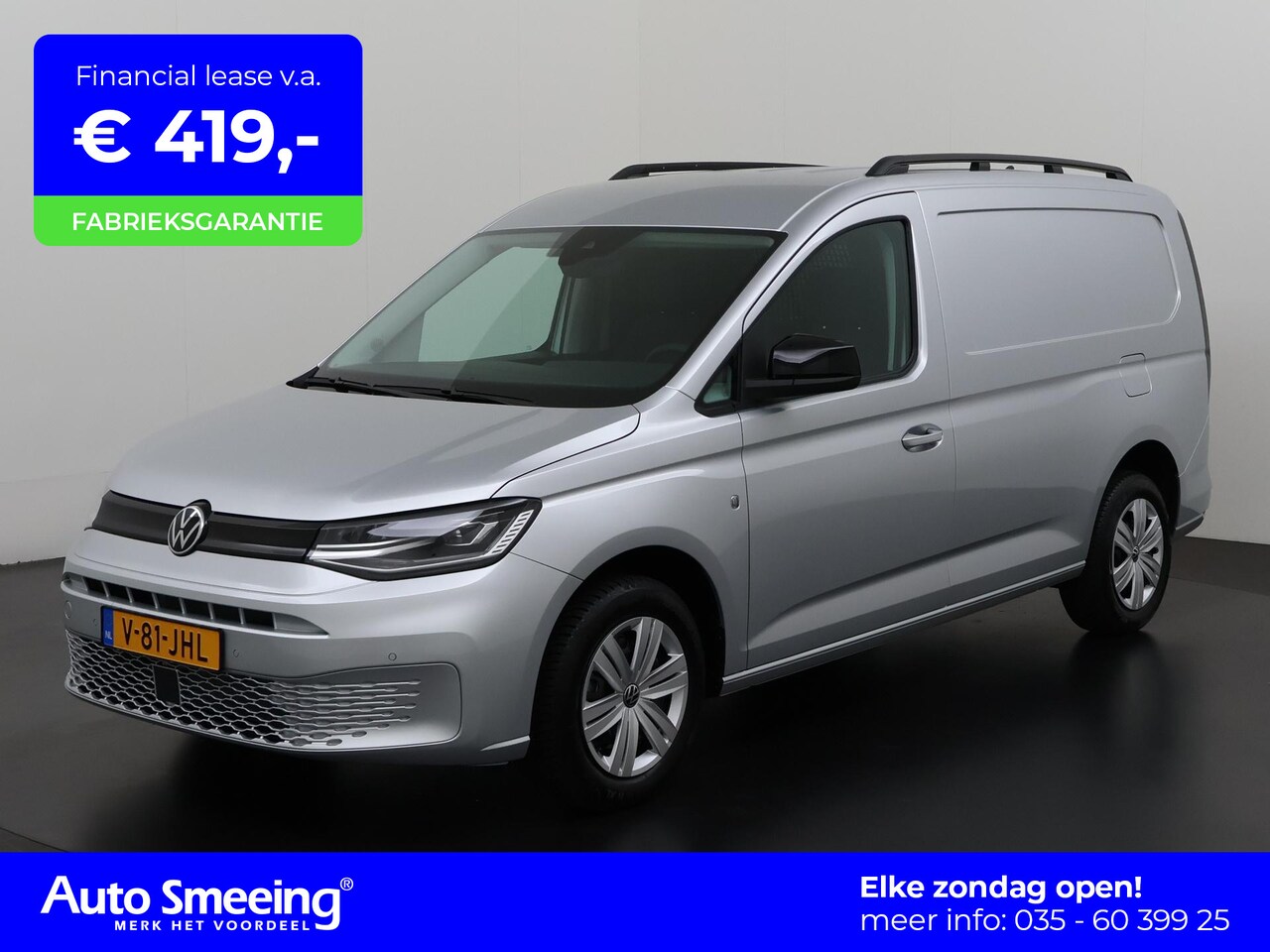 Volkswagen Caddy Cargo Maxi - 1.5 TSI L2 DSG | BPM-Vrij Volkswagen Caddy Cargo Maxi 1.5 TSI L2 DSG | Navigatie | Schuifd - AutoWereld.nl