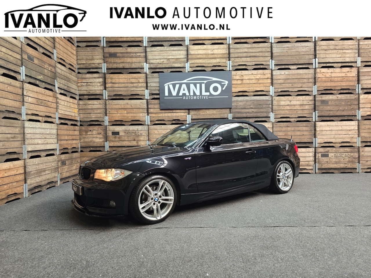 BMW 1-serie Cabrio - 118i High Executive Sportline M Navi Clima Cruise PDC 18"LM - AutoWereld.nl