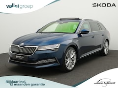 Skoda Superb Combi - Laurin & Klement 1.4 TSI iV 218 pk DSG | Panoramadak | Leder | Geheugenstoelen | Navigatie