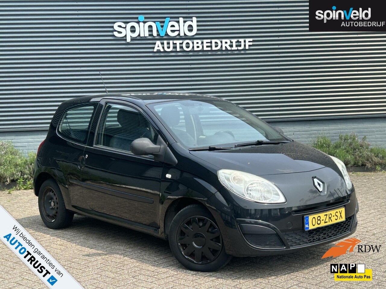 Renault Twingo - 1.2 Authentique BJ'08 NAP NL AIRCO ELEKPAKKET - AutoWereld.nl