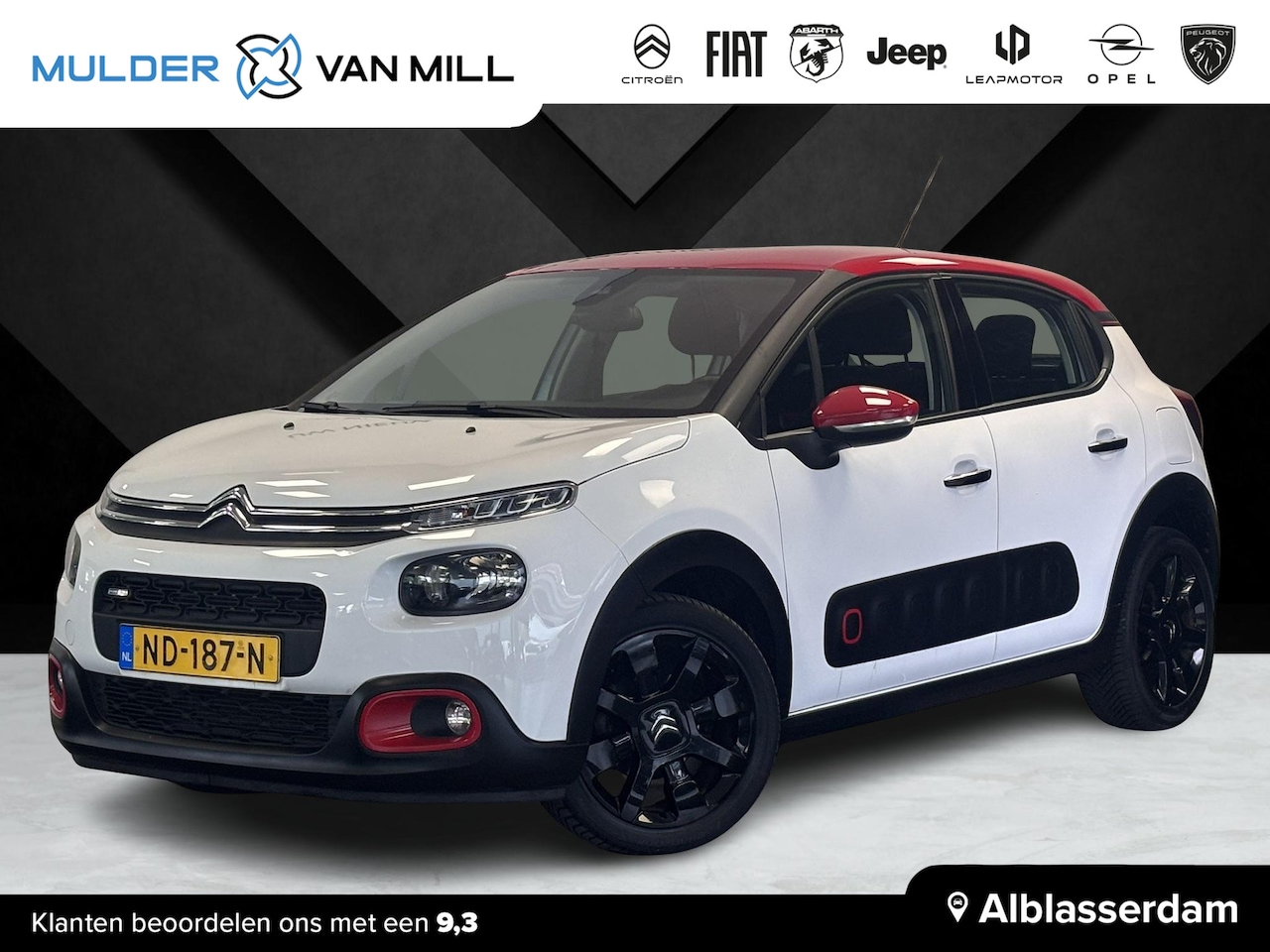 Citroën C3 - Shine 1.2 Turbo 110pk | NAVI | CAMERA | 17" LM | TWO-TONE | DAB+ - AutoWereld.nl