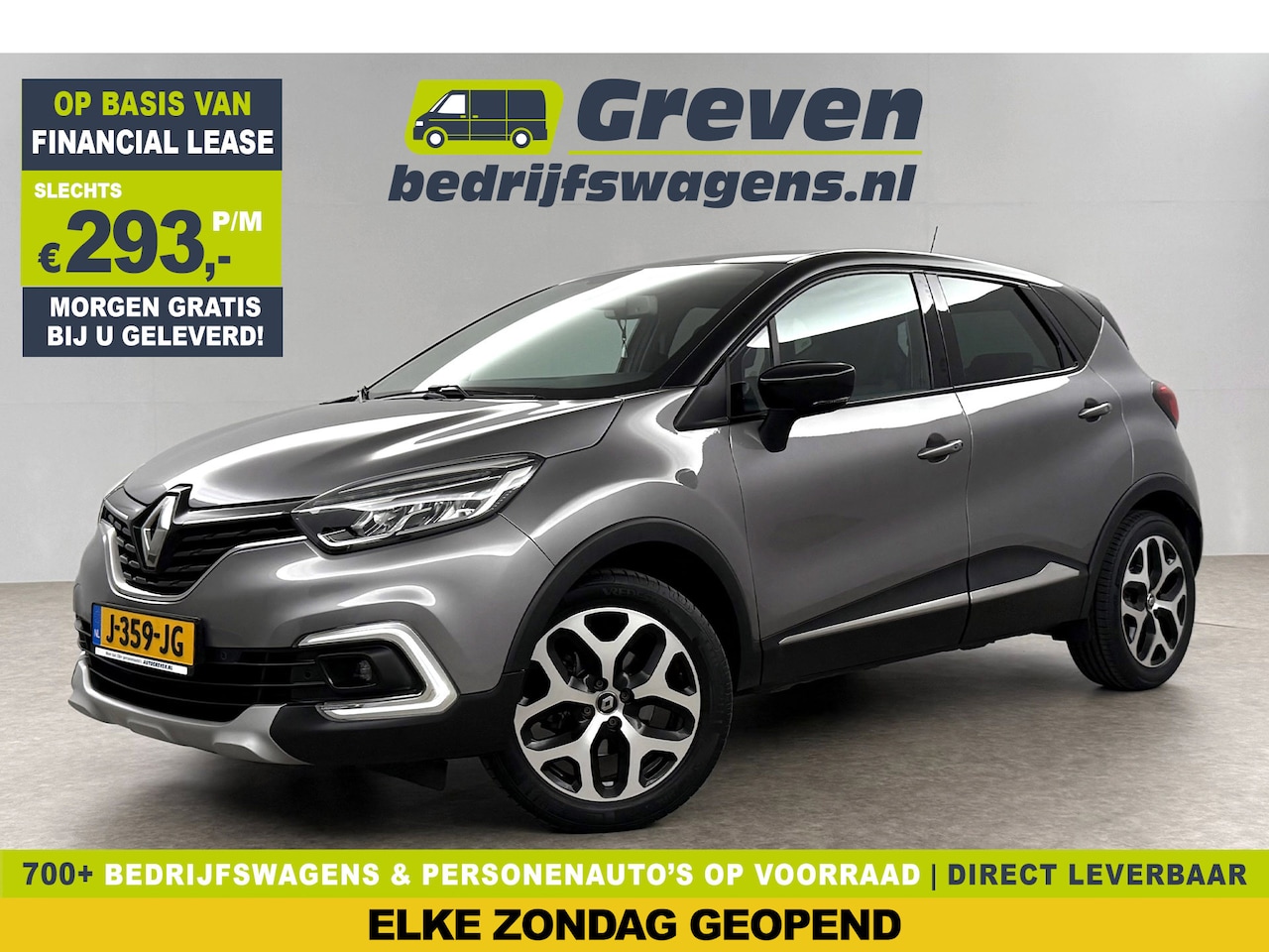 Renault Captur - 1.3 TCe Intens 150PK Clima Camera Carplay LED Trekhaak Navigatie PDC 17"LMV - AutoWereld.nl