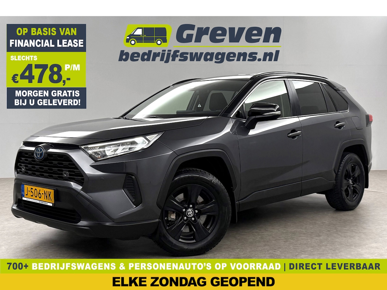 Toyota RAV4 - 2.5 Hybrid 242PK LED Carplay Clima Cruise Parkeersensoren 17"LMV - AutoWereld.nl