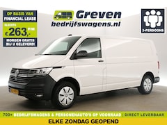 Volkswagen Transporter - 2.0 TDI L2H1 140PK Airco Cruise Carplay PDC Navigatie 3 Persoons Elektrpakket Trekhaak