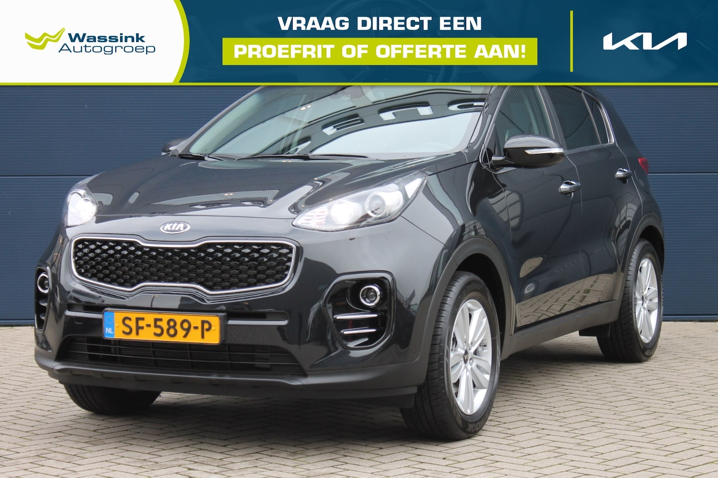 Kia Sportage - 1.6 135pk DynamicLine | Navigatie | Parkeersensoren | - AutoWereld.nl