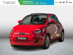 Fiat 500e - 42 kWh Cabrio | Clima | Camera | Carplay | Cruise | Uit voorraad leverbaar