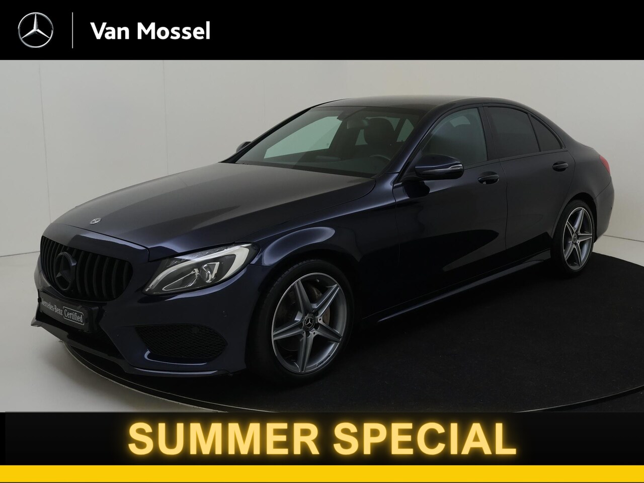 Mercedes-Benz C-klasse - 180 Business Solution AMG-Line / Stoelverwarming / Achteruitrijcamera / - AutoWereld.nl