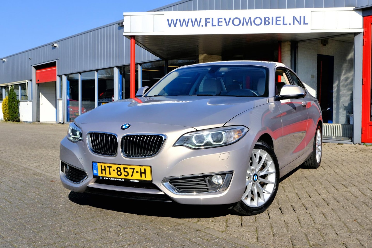 BMW 2-serie Coupé - 218i High Executive Aut. Xenon|Leder|Navi|LMV - AutoWereld.nl