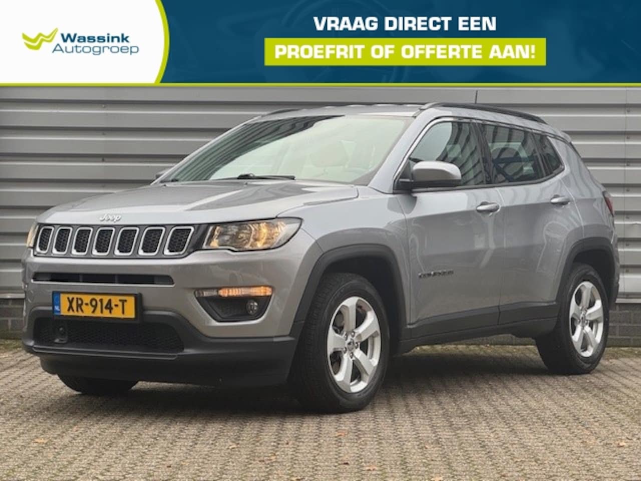 Jeep Compass - 1.4 MultiAir 140pk Longitude | Navigatie | Camera | Climate Control | 17'' Lichtmetalen ve - AutoWereld.nl