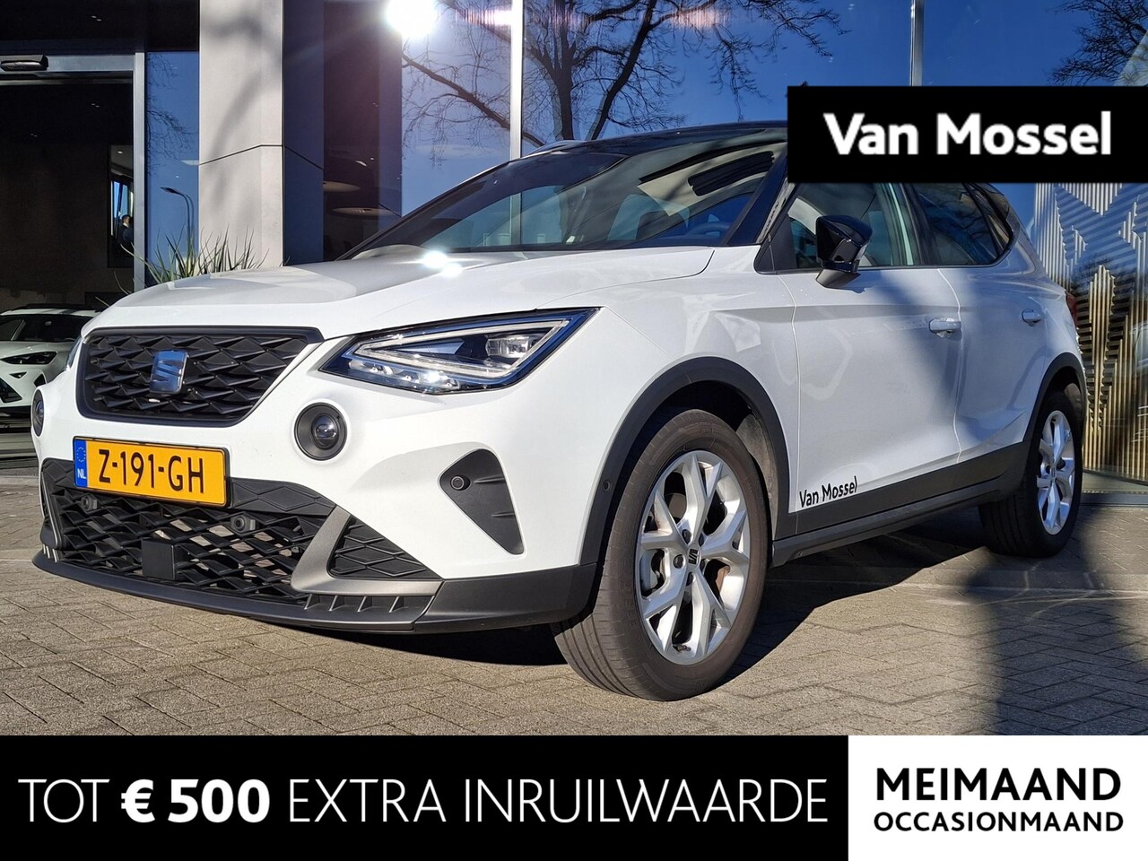 Seat Arona - 1.0 EcoTSI FR Business Connect Keyless entry | Stoelverwarming | Parkeersensoren voor & ac - AutoWereld.nl