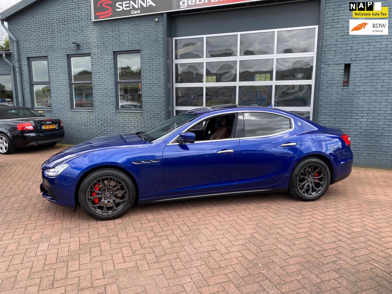 Maserati Ghibli - 3.0 BiTurbo - Carbon - 19 inch - Inr Mog ! - AutoWereld.nl
