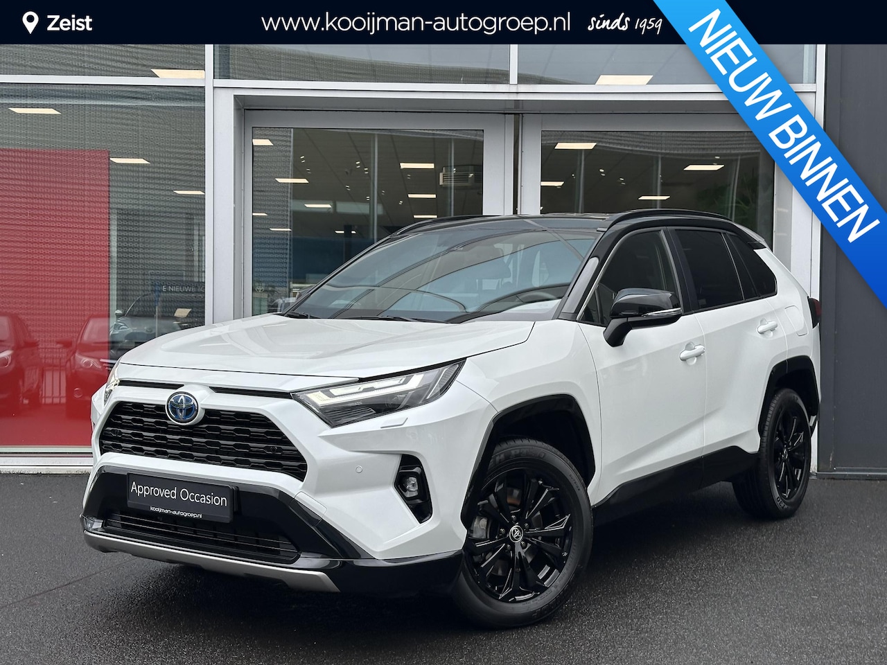 Toyota RAV4 - 2.5 Hybrid AWD Bi-Tone Apple Carplay/Android Auto navigatie, Stoelverwarming, Achteruitrij - AutoWereld.nl