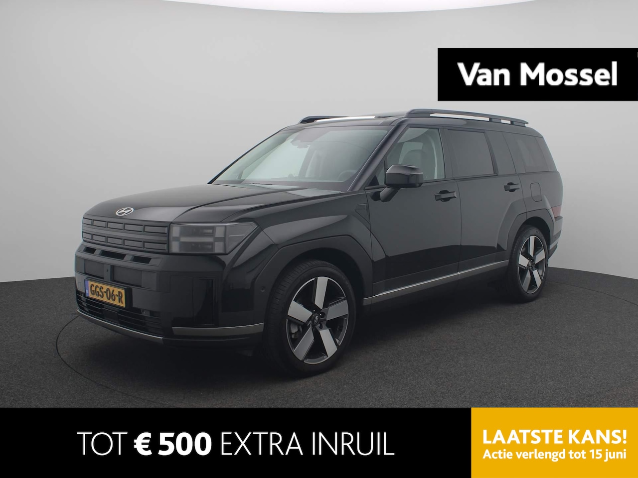 Hyundai Santa Fe - 1.6 T-GDI HEV Premium Sky | Panormadak | 7 persoons | Dodehoek camera| - AutoWereld.nl
