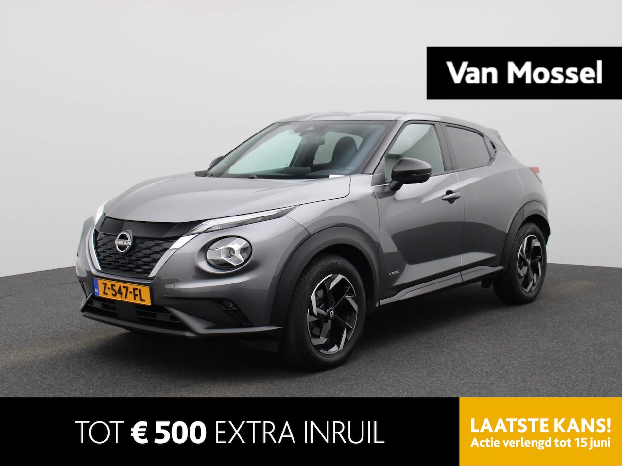 Nissan Juke - 1.6 Hybrid N-Connecta 143pk | Automaat | Navigatie | Achteruitrijcamera | Climate Control - AutoWereld.nl