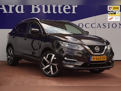 Nissan Qashqai - 1.3 DIG-T 140PK Tekna+leder+pano-dak+navigatie+camera+led+19"lmv = TOP