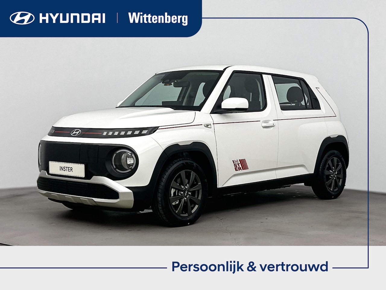 Hyundai Inster - E-Motion 49 kWh Redline Edition Pro | Op = OP | Exclusief in Nederland bij Hyundai Wittenb - AutoWereld.nl