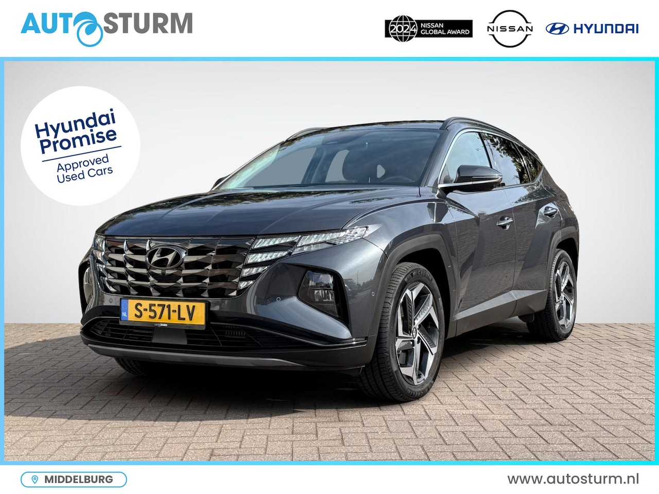 Hyundai Tucson - 1.6 T-GDI PHEV Premium 4WD 1.6 T-GDI PHEV Premium 4WD - AutoWereld.nl