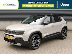 Jeep Avenger - Summit 54 kWh EV 156pk I Winter Pack I Wamtepomp I Infotainment & Convenience Pack I Adapt