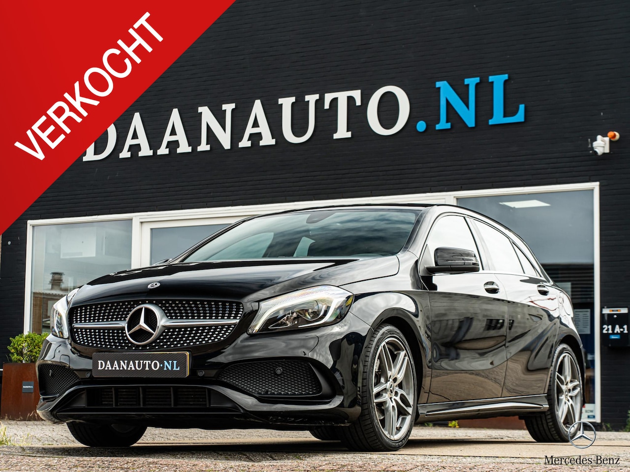 Mercedes-Benz A-klasse - A160 AMG Line Leder Stoelverw LED - AutoWereld.nl